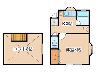 コ－ポけやきの物件間取画像